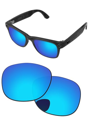 PapaViva Ersatzgläser kompatibel mit Ray-Ban Meta RW4008 53 mm Sonnenbrille, eisblau, RW4008 53mm PapaViva Ersatzgläser kompatibel mit Ray-Ban Meta RW4008 53 mm Sonnenbrille, eisblau, RW4008 53mm von PapaViva