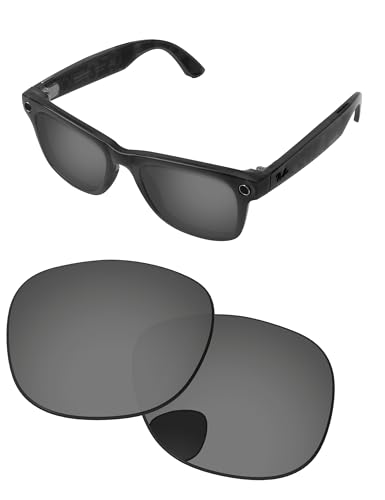 PapaViva Ersatzgläser kompatibel mit Ray-Ban Meta RW4008 53 mm Sonnenbrille, schwarz / chrom, RW4008 53mm PapaViva Ersatzgläser kompatibel mit Ray-Ban Meta RW4008 53 mm Sonnenbrille, schwarz / chrom, RW4008 53mm von PapaViva