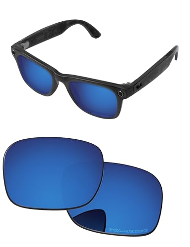 PapaViva Ersatzgläser kompatibel mit Ray-Ban Meta Wayfarer RW4006 50 mm Sonnenbrille, Dunkel wasserfarben, RW4006 50mm PapaViva Ersatzgläser kompatibel mit Ray-Ban Meta Wayfarer RW4006 50 mm Sonnenbrille, Dunkel wasserfarben, RW4006 50mm von PapaViva