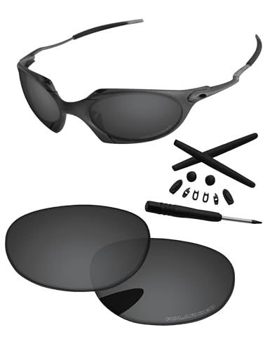 PapaViva Ersatzgläser und Gummi-Sets für Oakley Romeo 1, schwarz grau, Romeo 1 PapaViva Ersatzgläser und Gummi-Sets für Oakley Romeo 1, schwarz grau, Romeo 1 von PapaViva