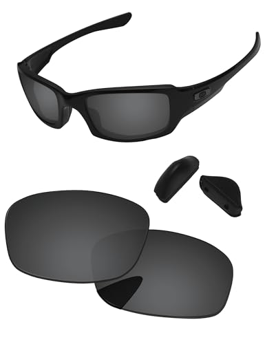 PapaViva Ersatzlinsen für for Oakley Fives Squared Schwarz Grau PapaViva Ersatzlinsen für for Oakley Fives Squared Schwarz Grau von PapaViva