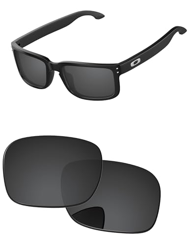 PapaViva Ersatzlinsen für for Oakley Holbrook Pro+ Schwarz Grau Polarisiert PapaViva Ersatzlinsen für for Oakley Holbrook Pro+ Schwarz Grau Polarisiert von PapaViva