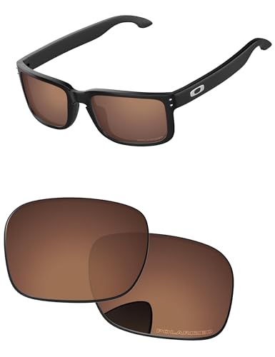 PapaViva Ersatzlinsen für for Oakley Holbrook XL Kupferbraun - Polarisiert von PapaViva