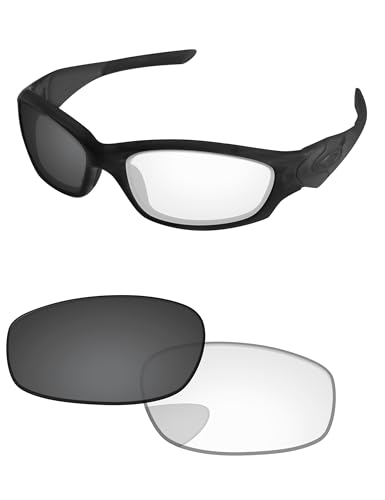 PapaViva Ersatzlinsen für for Oakley Straight Jacket 2007 Pro+ Eclipse Photochrom von PapaViva