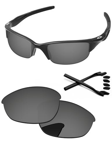 PapaViva Ersatzlinsen & Gummi-Kits für for Oakley Half Jacket 2.0 Pro+ Schwarzchrom Polarisiert PapaViva Ersatzlinsen & Gummi-Kits für for Oakley Half Jacket 2.0 Pro+ Schwarzchrom Polarisiert von PapaViva