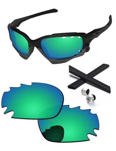 PapaViva Ersatzlinsen & Gummi-Kits für for Oakley Jawbone Vented Pro+ Blaugrün Polarisiert PapaViva Ersatzlinsen & Gummi-Kits für for Oakley Jawbone Vented Pro+ Blaugrün Polarisiert von PapaViva
