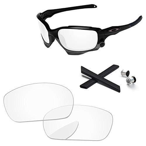 PapaViva Objektiv-Ersatz- und Gummi-Sets für for Oakley Jawbone/Racing Jacke. Gr. onesize, Kristallklar, nicht polarisiert. PapaViva Objektiv-Ersatz- und Gummi-Sets für for Oakley Jawbone/Racing Jacke. Gr. onesize, Kristallklar, nicht polarisiert. von PapaViva