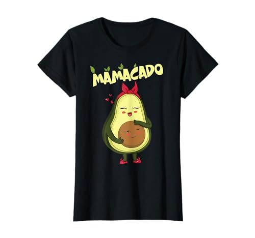 Lustiges werdende Mutter Avocado Mama Mamacado T-Shirt von Papacado und Mamacado Motive von Lifua