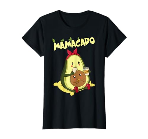 Lustiges werdende Mutter Avocado Mama Mamacado T-Shirt von Papacado und Mamacado Motive von Lifua