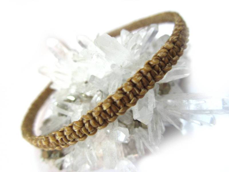Hellbraunes Freundschaft/Bohemian/Surf Armband Knoten Makramee Handgefertigt Mit Gewachsten Schnüren Réf.pp604 Hellbraunes Freundschaft/Bohemian/Surf Armband Knoten Makramee Handgefertigt Mit Gewachsten Schnüren Réf.pp604 von PapachoCreations