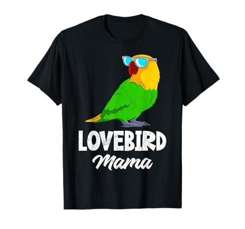 Lovebird Mama Liebesvögel Papagei Halter Frauen Lovebirds T-Shirt von Papagei Geschenk Liebesvögel Lovebird Lovebirds