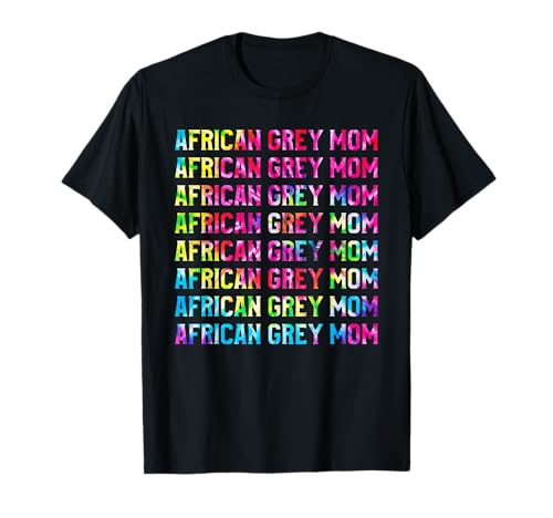 Graupapagei Mama Vogelliebhaber Papagei Fan Frauen T-Shirt von Papagei Geschenke Grau Papagei Fan Vogelliebhaber
