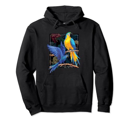 Papageien Kunst I Kinder Vogel Tiermotiv Vögel Papagei Pullover Hoodie von Papagei Papageien Wellensittich Outfit