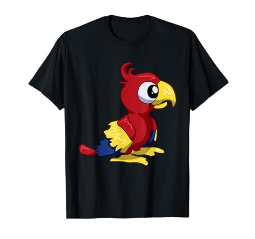 Papagei Design für Kinder mit dem Lieblingstier Papagei T-Shirt Papagei Design für Kinder mit dem Lieblingstier Papagei T-Shirt von Papagei Junge Mädchen