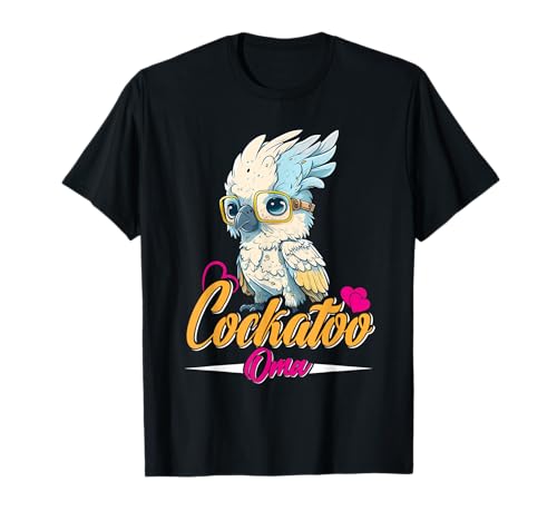 Cockatoo Grandma Vogelliebhaber Papagei Frauen Kakadu Oma T-Shirt Cockatoo Grandma Vogelliebhaber Papagei Frauen Kakadu Oma T-Shirt von Papagein Geschenk Papagei Kakadu Vogel Kakadus