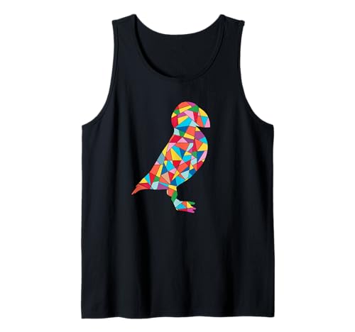 Puffin Papageientaucher Mädchen Frauen Papageitaucher Kinder Tank Top von Papageitaucher Puffin Papageientaucher Puffins