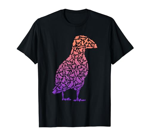Puffin Puffins Papageientaucher Damen Papageitaucher Mädchen T-Shirt Puffin Puffins Papageientaucher Damen Papageitaucher Mädchen T-Shirt von Papageitaucher Puffin Papageientaucher Puffins