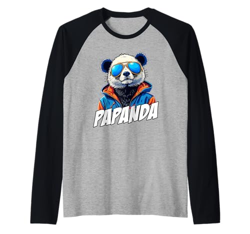 Papanda Lustiger Panda Spruch Papa Vatertag Männer Vater Raglan Papanda Lustiger Panda Spruch Papa Vatertag Männer Vater Raglan von Papanda Lustiger Papa Panda Vatertagsgeschenk Tier