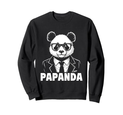 Papanda Lustiger Panda Spruch Papa Vatertag Männer Vater Sweatshirt Papanda Lustiger Panda Spruch Papa Vatertag Männer Vater Sweatshirt von Papanda Lustiger Papa Panda Vatertagsgeschenk Tier