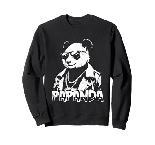 Papanda Lustiger Panda Spruch Papa Vatertag Männer Vater Sweatshirt Papanda Lustiger Panda Spruch Papa Vatertag Männer Vater Sweatshirt von Papanda Lustiger Papa Panda Vatertagsgeschenk Tier