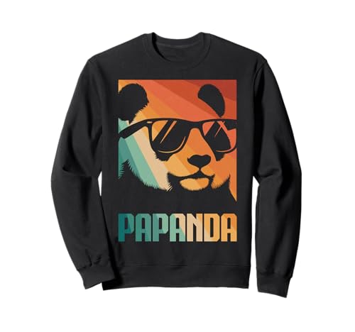 Papanda Lustiger Panda Spruch Papa Vatertag Männer Vater Sweatshirt Papanda Lustiger Panda Spruch Papa Vatertag Männer Vater Sweatshirt von Papanda Lustiger Papa Panda Vatertagsgeschenk Tier