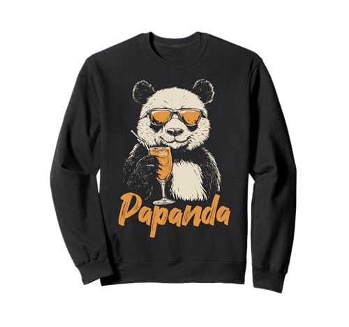 Papanda Lustiger Panda Spruch Papa Vatertag Männer Vater Sweatshirt Papanda Lustiger Panda Spruch Papa Vatertag Männer Vater Sweatshirt von Papanda Lustiger Papa Panda Vatertagsgeschenk Tier