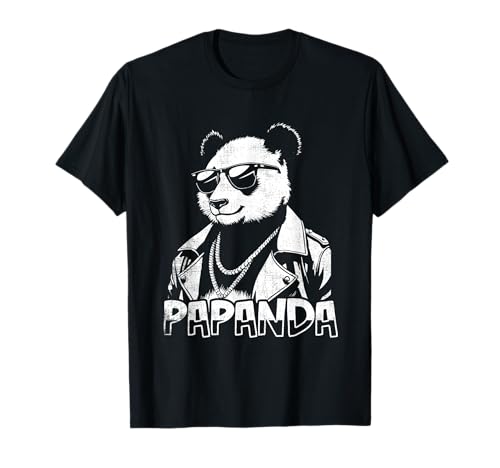 Papanda Lustiger Panda Spruch Papa Vatertag Männer Vater T-Shirt Papanda Lustiger Panda Spruch Papa Vatertag Männer Vater T-Shirt von Papanda Lustiger Papa Panda Vatertagsgeschenk Tier