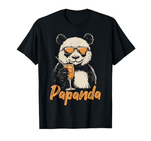 Papanda Lustiger Panda Spruch Papa Vatertag Männer Vater T-Shirt Papanda Lustiger Panda Spruch Papa Vatertag Männer Vater T-Shirt von Papanda Lustiger Papa Panda Vatertagsgeschenk Tier