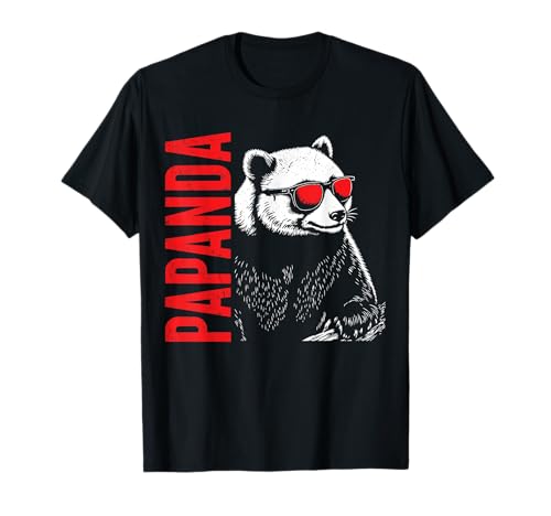 Papanda Lustiger Panda Spruch Papa Vatertag Männer Vater T-Shirt Papanda Lustiger Panda Spruch Papa Vatertag Männer Vater T-Shirt von Papanda Lustiger Papa Panda Vatertagsgeschenk Tier