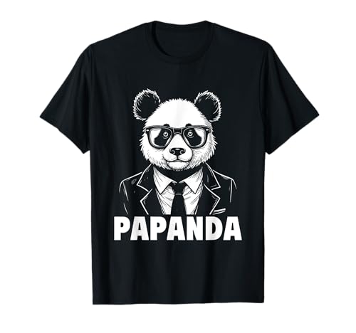 Papanda Lustiger Panda Spruch Papa Vatertag Männer Vater T-Shirt Papanda Lustiger Panda Spruch Papa Vatertag Männer Vater T-Shirt von Papanda Lustiger Papa Panda Vatertagsgeschenk Tier
