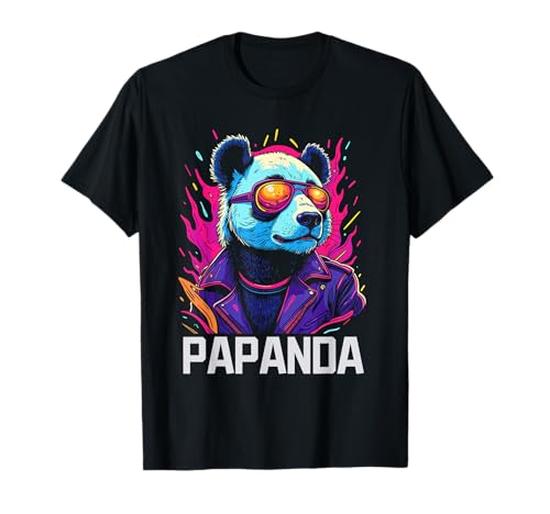 Papanda Lustiger Panda Spruch Papa Vatertag Männer Vater T-Shirt Papanda Lustiger Panda Spruch Papa Vatertag Männer Vater T-Shirt von Papanda Lustiger Papa Panda Vatertagsgeschenk Tier