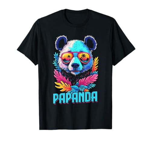 Papanda Lustiger Panda Spruch Papa Vatertag Männer Vater T-Shirt Papanda Lustiger Panda Spruch Papa Vatertag Männer Vater T-Shirt von Papanda Lustiger Papa Panda Vatertagsgeschenk Tier
