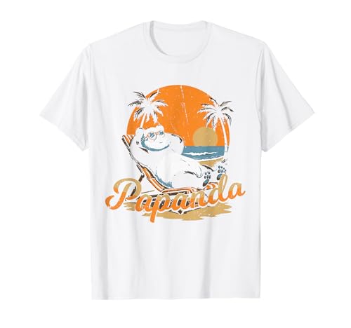 Papanda Lustiger Panda Spruch Papa Vatertag Männer Vater T-Shirt Papanda Lustiger Panda Spruch Papa Vatertag Männer Vater T-Shirt von Papanda Lustiger Papa Panda Vatertagsgeschenk Tier