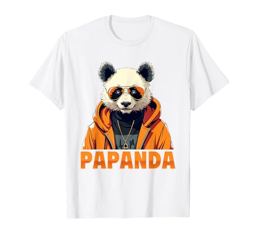 Papanda Lustiger Panda Spruch Papa Vatertag Männer Vater T-Shirt Papanda Lustiger Panda Spruch Papa Vatertag Männer Vater T-Shirt von Papanda Lustiger Papa Panda Vatertagsgeschenk Tier