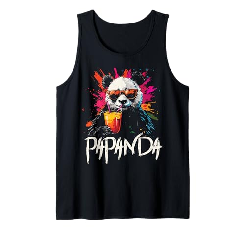 Papanda Lustiger Panda Spruch Papa Vatertag Männer Vater Tank Top Papanda Lustiger Panda Spruch Papa Vatertag Männer Vater Tank Top von Papanda Lustiger Papa Panda Vatertagsgeschenk Tier