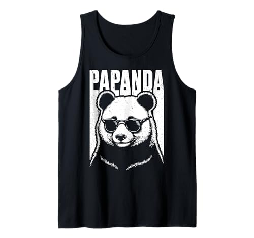 Papanda Lustiger Panda Spruch Papa Vatertag Männer Vater Tank Top Papanda Lustiger Panda Spruch Papa Vatertag Männer Vater Tank Top von Papanda Lustiger Papa Panda Vatertagsgeschenk Tier