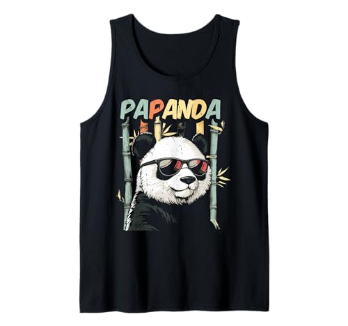 Papanda Lustiger Panda Spruch Papa Vatertag Männer Vater Tank Top Papanda Lustiger Panda Spruch Papa Vatertag Männer Vater Tank Top von Papanda Lustiger Papa Panda Vatertagsgeschenk Tier