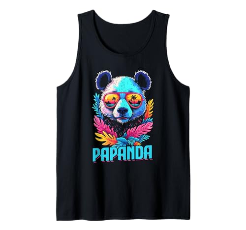 Papanda Lustiger Panda Spruch Papa Vatertag Männer Vater Tank Top Papanda Lustiger Panda Spruch Papa Vatertag Männer Vater Tank Top von Papanda Lustiger Papa Panda Vatertagsgeschenk Tier