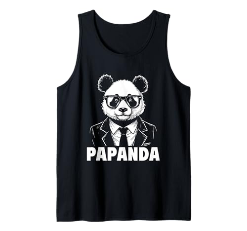 Papanda Lustiger Panda Spruch Papa Vatertag Männer Vater Tank Top Papanda Lustiger Panda Spruch Papa Vatertag Männer Vater Tank Top von Papanda Lustiger Papa Panda Vatertagsgeschenk Tier