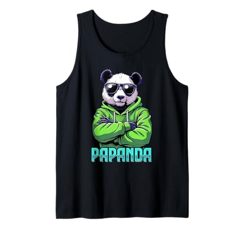 Papanda Lustiger Panda Spruch Papa Vatertag Männer Vater Tank Top Papanda Lustiger Panda Spruch Papa Vatertag Männer Vater Tank Top von Papanda Lustiger Papa Panda Vatertagsgeschenk Tier