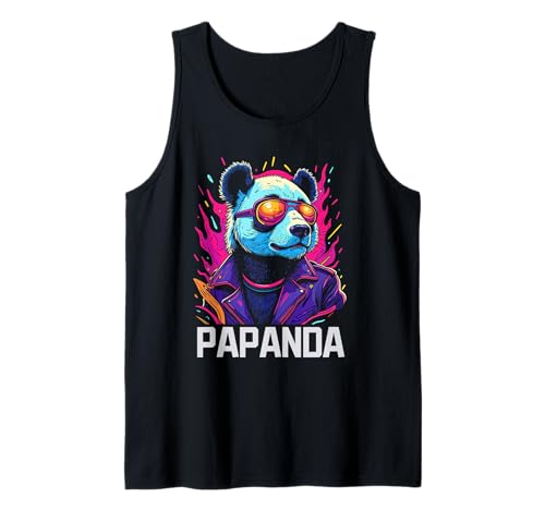 Papanda Lustiger Panda Spruch Papa Vatertag Männer Vater Tank Top Papanda Lustiger Panda Spruch Papa Vatertag Männer Vater Tank Top von Papanda Lustiger Papa Panda Vatertagsgeschenk Tier