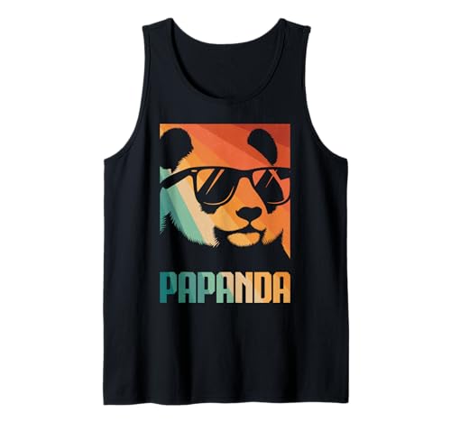 Papanda Lustiger Panda Spruch Papa Vatertag Männer Vater Tank Top Papanda Lustiger Panda Spruch Papa Vatertag Männer Vater Tank Top von Papanda Lustiger Papa Panda Vatertagsgeschenk Tier