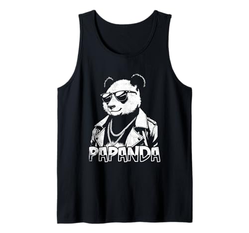 Papanda Lustiger Panda Spruch Papa Vatertag Männer Vater Tank Top Papanda Lustiger Panda Spruch Papa Vatertag Männer Vater Tank Top von Papanda Lustiger Papa Panda Vatertagsgeschenk Tier
