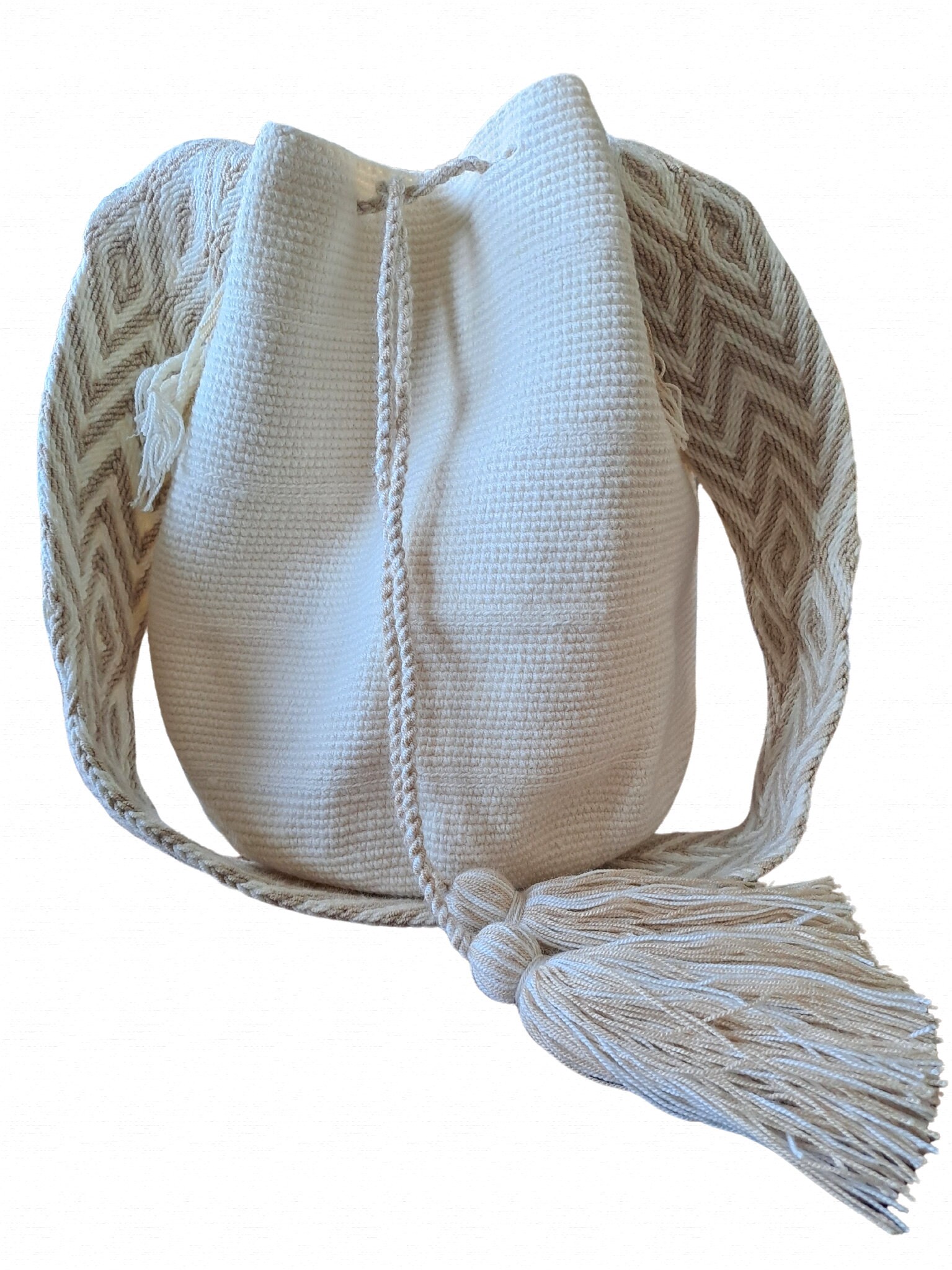 Wayuu Tasche Handwerk Aus Kolumbien Wunderschön in Naturfarben Crossbody Mochila Wayuu Tasche Handwerk Aus Kolumbien Wunderschön in Naturfarben Crossbody Mochila von PapayaOcean