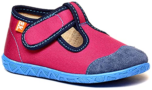 Pape Uni-Fuchsia Unisex Kinderhausschuhe (Fuchsia (pink), Numeric_28) von Pape