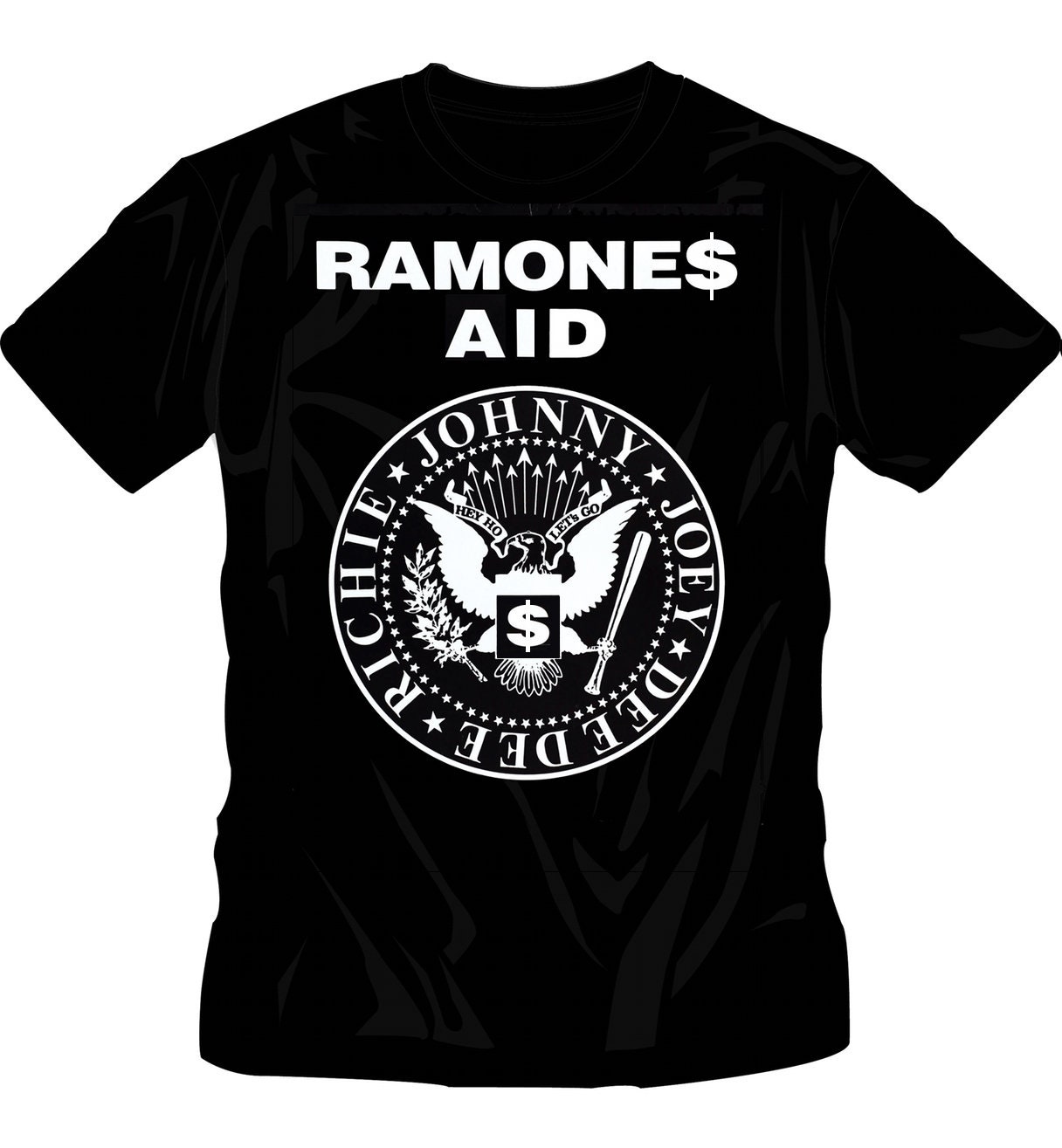 Ramones Aid - T-Shirt Im Vintage-stil Ramones Aid - T-Shirt Im Vintage-stil von Paperboytees