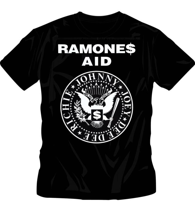Ramones Aid - T-Shirt Im Vintage-stil von Paperboytees