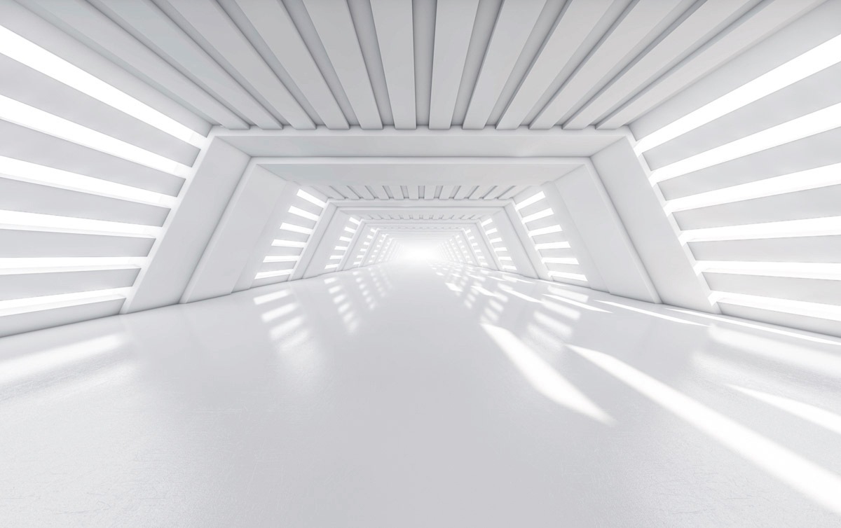 Papermoon Fototapete "Abstrakt 3D Effekt" von Papermoon