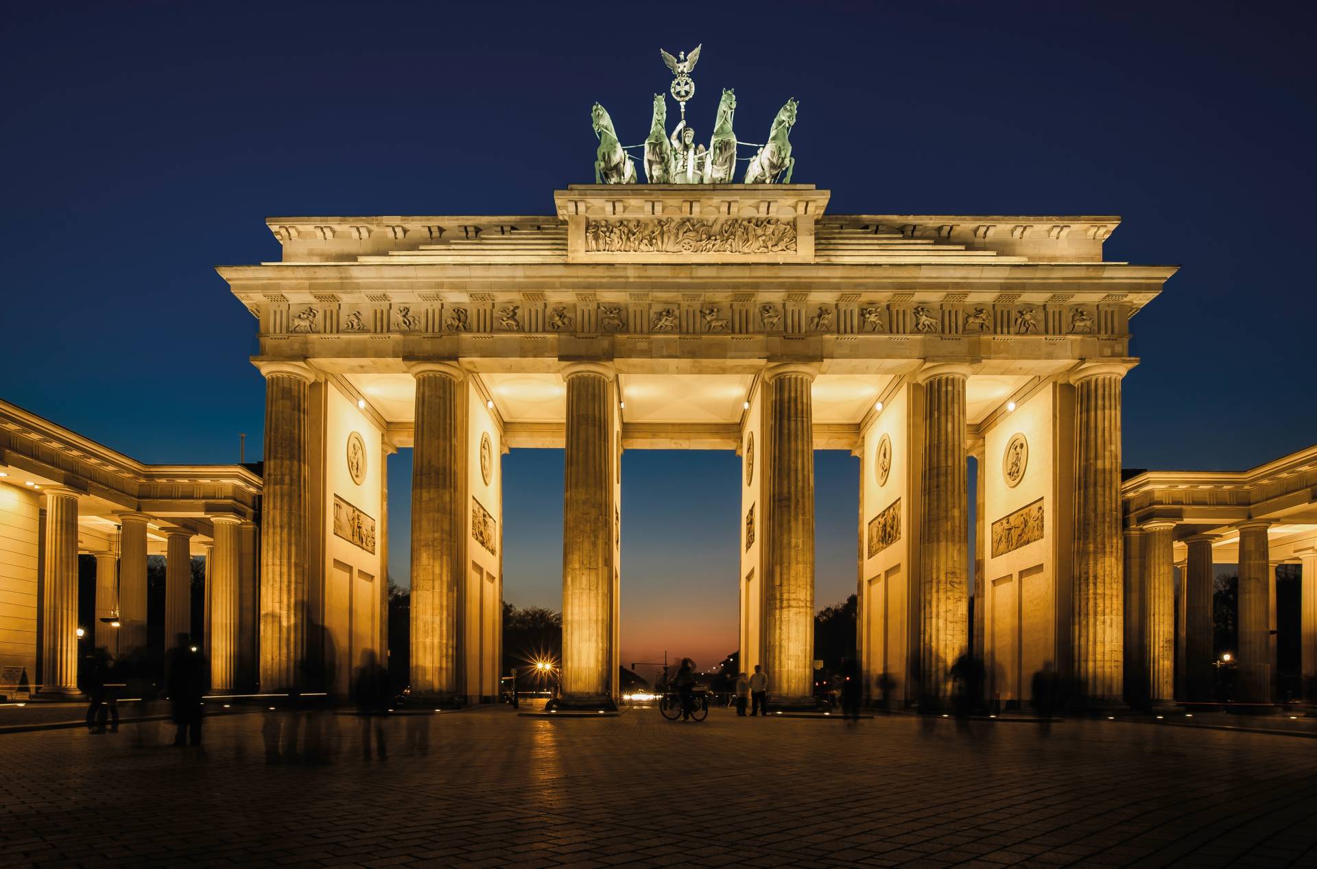 Papermoon Fototapete "Brandenburg Gate" von Papermoon