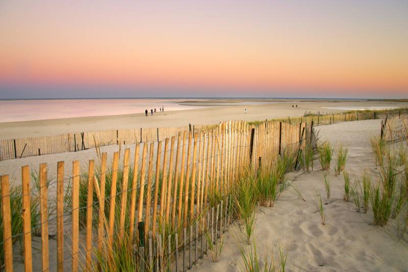 Papermoon Fototapete "Dunes Cape Cod" glatt von Papermoon